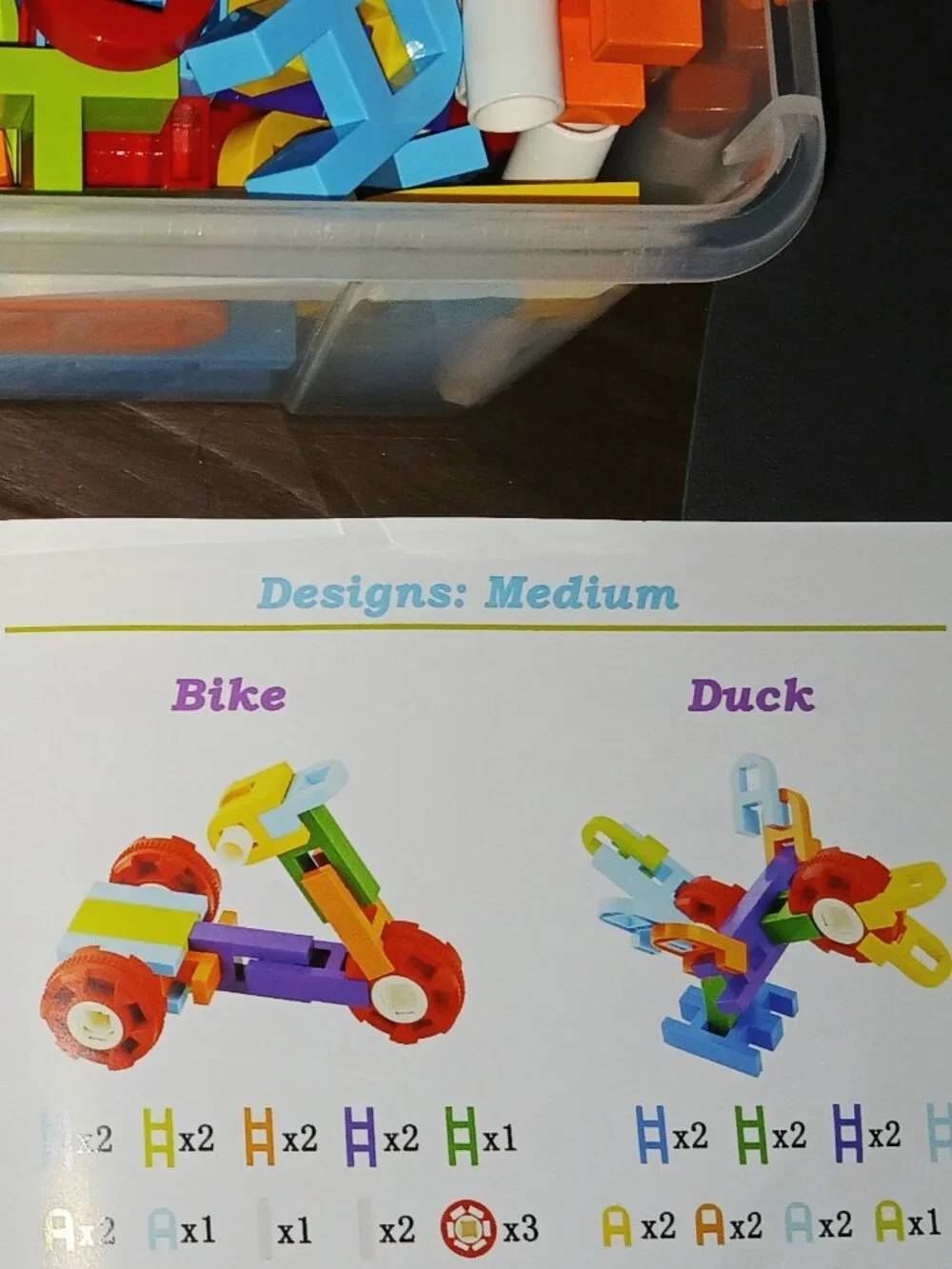 118 Piece STEM Building Set Ages 3+ Like New!